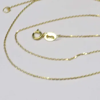 Engros 10 tråde s925 sølv kæde 44cm længde at finde smykker gratis fragt
