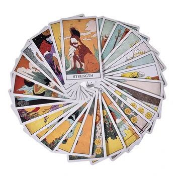 Den Moderne Heks Tarot Dæk Oracle Card Tarotkort Familie Spil