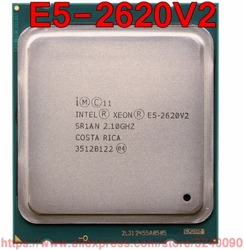Intel Xeon E5 CPU-2620V2 SR1AN 2.1 GHz 6-Core 15M LGA2011 E5 2620V2 processor E5-2620 V2 gratis forsendelse, hurtig skib ud