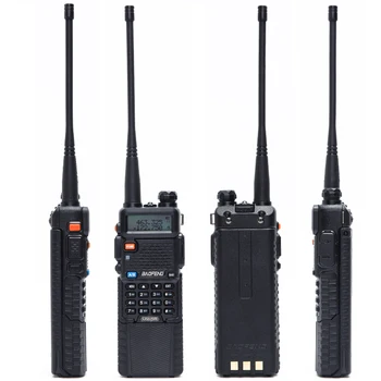 Baofeng UV-5R Walkie Talkie 5W High kraftig VHF-UHF Dual Band-10 km Ringede UV5R UV5R uv-5r Bærbare CB Skinke To-Vejs Radio