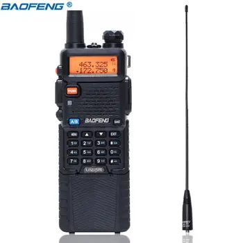 Baofeng UV-5R Walkie Talkie 5W High kraftig VHF-UHF Dual Band-10 km Ringede UV5R UV5R uv-5r Bærbare CB Skinke To-Vejs Radio