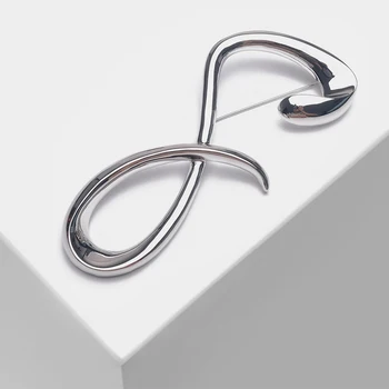 Amorita boutique 8 modellering design pin personlighed overdrevet simpel måde broche
