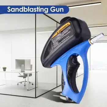 Anti-rust Sand Håndholdte Pneumatiske sandblæsning maskine Glas Gravsten Sprøjte Sandblæsning Maskine med en Lille Dyse