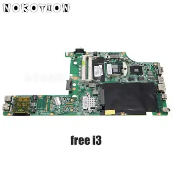 NOKOTION Laptop Bundkort Til LENOVO ThinkPad E40 Bundkort 63Y2134 DA0GC5MB8F0 HM55 DDR3 HD4500 GPU gratis i3