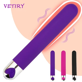 VETIRY Lange Kugle Dildo Vibrator AV Stick Magiv Wand-10 Speed Klitoris, Vagina Stimulator G-spot Massage Sex Legetøj til Kvinder