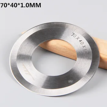 10Pc/Masse 70MM læder cirkulære skærekniv,Læder rund kniv til at skære maskine klud læder skæring hurtig gratis forsendelse