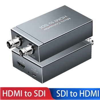 Mini HD 3G SDI til HDMI Konverter HDMI til SDI*2 Adapter 3G Vise 1080p med usb-strømforsyning HDMI-Switcher til SDI til PS3/4 Smart box