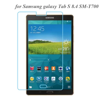 Screen Protector til Samsung Galaxy Tab S 8.4 SM-T700 SM-T705 Hærdet Glas Film til Samsung T700 T705 8.4