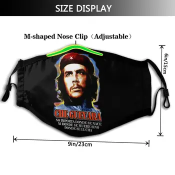 Che Guevara Munden ansigtsmaske Che Guevara Facial Mask Kawai Cool med 2 Filtre for Voksne