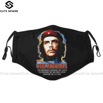 Che Guevara Munden ansigtsmaske Che Guevara Facial Mask Kawai Cool med 2 Filtre for Voksne