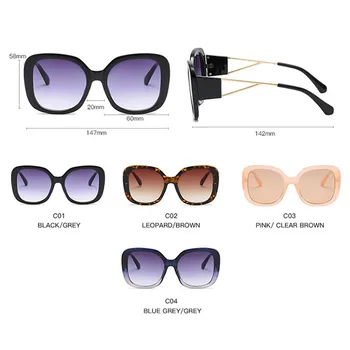 LeonLion 2021 Pladsen Mænd Solbriller Overdimensionerede Briller Mænd Retro Brand Designer Briller Mænd/Kvinder Spejl Gafas De Sol De Mujer