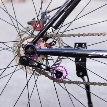 MTB Cykel Single Speed Bagskifter Cykel Kæde Strammer Til Bøjle Frafald Ramme Justerbar Cykel Remskive Jockey-Hjul