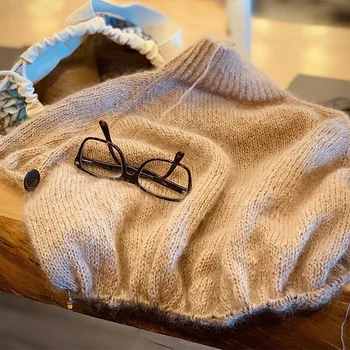 Høj Kvalitet i Cashmere Uld Garn Varmt Tørklæde Sweater Baby Fuzzy Vinter Garn Til at Strikke Egnet til Kvinde 50+20g/Sæt