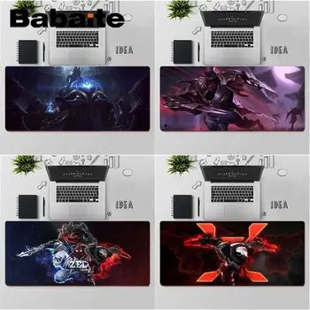Babaite Top Kvalitet League of Legends Zed Unikke Desktop-Pad Spil Musemåtte Gratis Fragt Stor musemåtte Tastaturer Mat