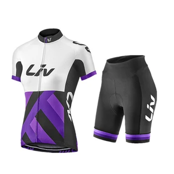 6xl cykling kvinder LIV cykling kvinder tøj maillot ciclismo Cykel kortærmet Sommer NYE Cykling jersey shorts kit