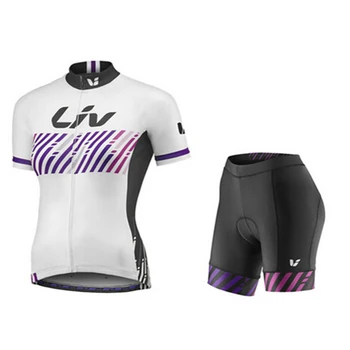 6xl cykling kvinder LIV cykling kvinder tøj maillot ciclismo Cykel kortærmet Sommer NYE Cykling jersey shorts kit
