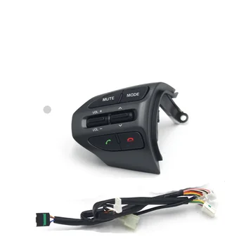 Gratis levering af Høj Kvalitet Til Kia K5 (-) rattet knapper til car-styling cruise control knapper Bluetooth-knappen