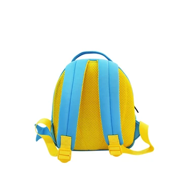 School-rygsæk NOHOO 3D-Tegnefilm Neopren hval skoletasker vandtæt rejse rygsæk til drenge, piger, mini kids tasker skoletaske