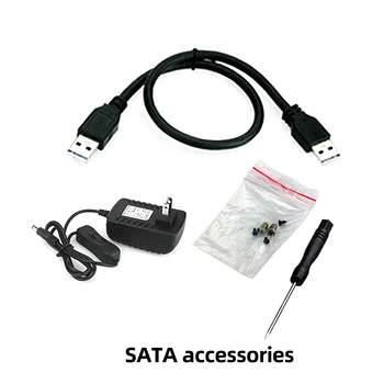 Til 2,5 / 3,5 tommer-USB 3.0 til 5 gbps SATA-Port SSD Harddisk Kabinet, USB 2.0 480Mbps HDD Tilfældet Ekstern ssd Harddisk Box