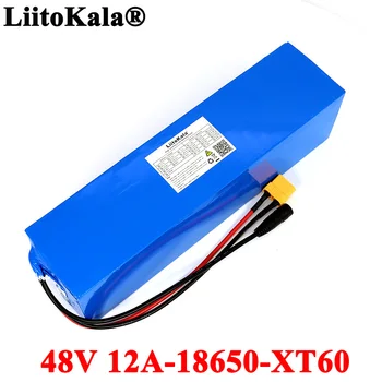 48V 12Ah 18650 E-cykel batteri li-ion-batteri pack cykel scoot konvertering kit bafang 1000W XT60/T-plug med Oplader