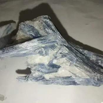 95g Sjældne Blå Krystal Naturlige Kyanite Hård sex Perle sten mineral Prøve Healing