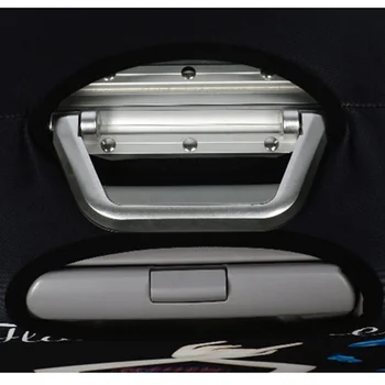 Elastisk Bagage Beskyttende Cover Kuffert Beskyttende Dække Vogn Tilfælde Dækker For 18-32 tomme Kuffert Tilfælde Rejser Tilbehør