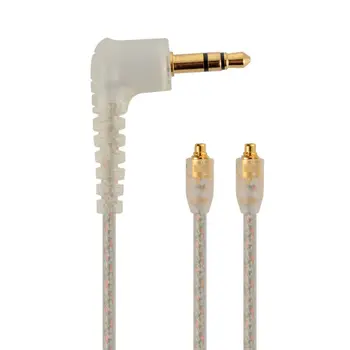 1pc 1,6 Meter Hovedtelefoner Audio-Kabel Holdbart For SHURE SE215 SE315 SE425 SE535