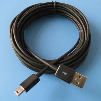 5meter 16ft Mini-USB-Kabel-Sync Afgift Føre Type A til 5 Pin B Fr Telefonen Oplader, Kamera