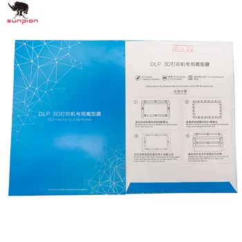 Fep film anycubic 0.15-0.2 mm Fep 140x200mm 3D-Printer Filamenter Impresora For LD-002R LCD-Harpiks CREALITY 3D-printer