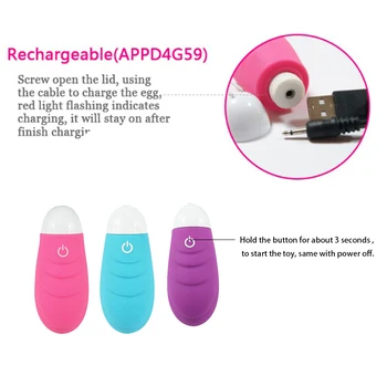 Man Nuo 10 Speed Bullet Vibrator Bluetooth Fjernbetjening Klitoris Stimulator G-Spot Massager Vibrerende Æg Sex Legetøj til Kvinder R4