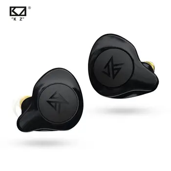 KZ S2 Ægte Trådløse TWS Hovedsæt Bluetooth-v5.0 Hybrid 1DD+1 BADEVÆR Spil Øretelefoner Touch Kontrol af støjreducerende Headset Sport