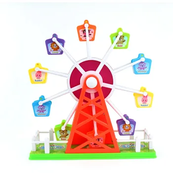 Baby Elektroniske Ferris Wheel Music Legetøj Til Børn El-Voice Control Roterende Lyd Legetøj For Børn, Sjovt, Lærerigt Legetøj