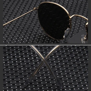 Klassisk Lille Ramme Runde Solbriller Kvinder Mænd Brand Designer Luksus Spejl solbriller Dame Vintage Oculos De Sol Gafas UV400