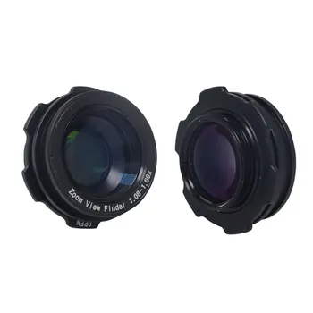 Mcoplus 1.08 x-1,60 x Zoom Søgerens Okular Øjestykke Forstørrelsesglas til Nikon D7000, D7100 D5200 D800 D750 D600 D5000, D3100 D300 D90