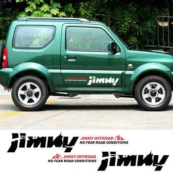 2stk For SUZUKI JIMNY Bil Side Klistermærker Vinyl Film Auto 4WD offroad Decals Bil Dekoration, Styling, Tuning af biler Tilbehør