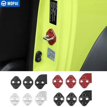 MOPAI Bil Klistermærker til Suzuki Jimny JB74 Bil dørlås Dekorative Dække for Suzuki Jimny 2019+ Tilbehør