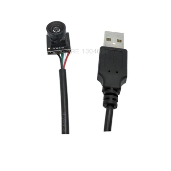 HD 720P Vidvinkel Linse Videoovervågning UVC-USB-Kamera, mini-USB-modul CCTV PCB Board CMOS Windows-pc, webcam gratis fragt