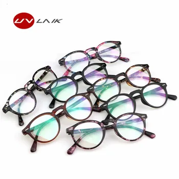UVLAIK 2020 Trendy Optisk Linse Frame Briller med Klart Glas, Kvinder Helt Gennemsigtige Briller Mænd Ultra-light Eye Briller Ramme