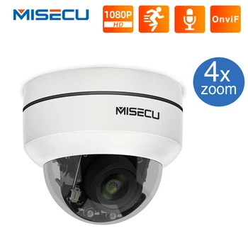 MISECU 2MP HD PTZ IP CCTV Sikkerhed Kamera POE 48V Mini-Pan/Tilt/Zoom 4X Optisk Zoom Speed Dome PTZ-Kamera Onvif RTSP