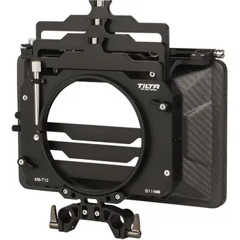 Tilta MB-T12 Letvægts 4*5.65 Carbon Fiber Mat kasse (Clamp-on) 15mm Stang Adapter til RED ARRI SONY DSLR BMPCC Bur Kamera Rig