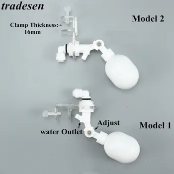 1stk Holdbar Fisk Tank Hydrating Enheden Automatisk Påfyldning af Vand Påfyldning af Flydende kugleventil Akvarium Vand Niveau Controller