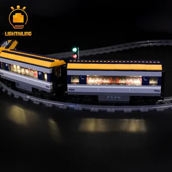 LIGHTAILING LED Lys Kit Til Byen passagertog Lys, der er Kompatibelt Med 60197 (Inkluderer IKKE Model)