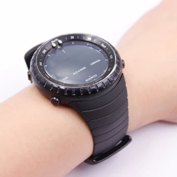 Ny rem silikone rem + spænde skruer SUUNTO CORE erstatte den elektroniske ur urrem mænd armbånd ur