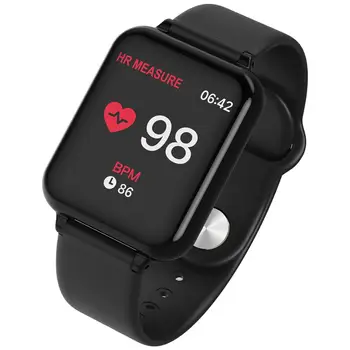 696 B57 smart ur IP67 vandtæt smartwatch pulsmåler flere sport model fitness tracker mand kvinder wearable