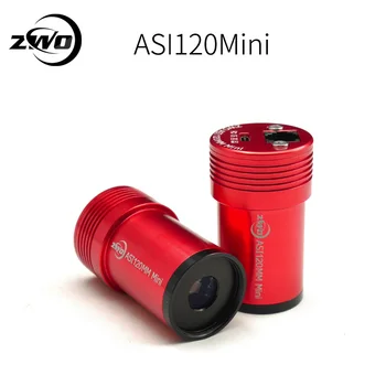 ZWO ASI120MM Mini (mono) USB 2.0-sort / hvid CMOS kamera til planetariske billedbehandling og vejlede