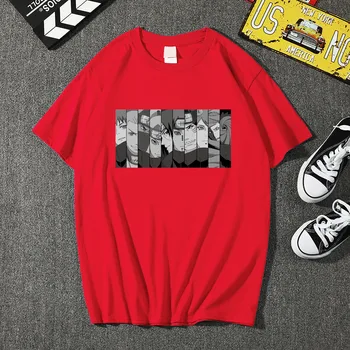 Mænds tshirt Naruto Summer Harajuku Cool Unisex kortærmet t-shirt Japansk Anime Sjove Trykt Streetwear Plus size T-shirt