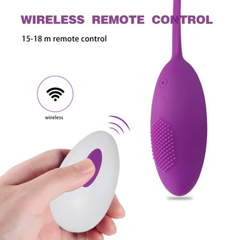 Wireless Remot Kontrol Vagina Vibrator Voksen Legetøj Til Par Kvindelige Kvinder Massageapparat Dildo G Spot Klitoris Stimulator Vagina Æg