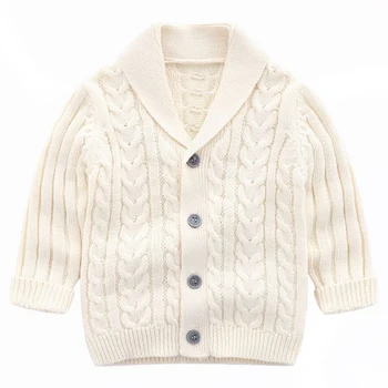 Efteråret Drenge Cardigan Sweater 2020 Fashion Børn Pels Casual Foråret Baby skolebørn Sweater Spædbarn Tøj, Overtøj 0-3 år