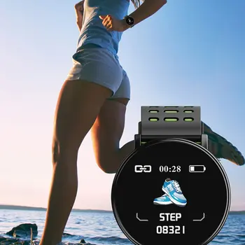 119Plus Smart Fitness Armbånd Band Med Måling af Blodtryk, Puls-Måleren Sport Activity Tracker Ur Armbånd Ur Timer