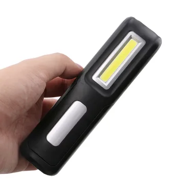 USB-Genopladelige LED Lommelygte Arbejde Lyset Stå Fakkel COB Lanterna Magnet, Krog Indbygget Batteri, Skærm Reparation Lampe